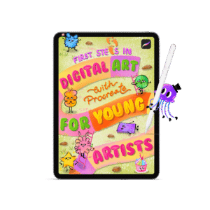 First Steps in Digital Art with Procreate: For Young Artists (Lifetime Access)